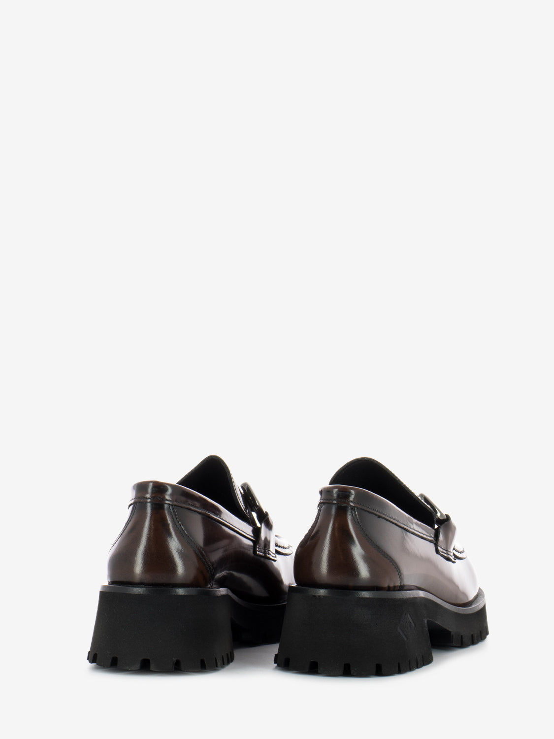 Cognac brushed moccasins
