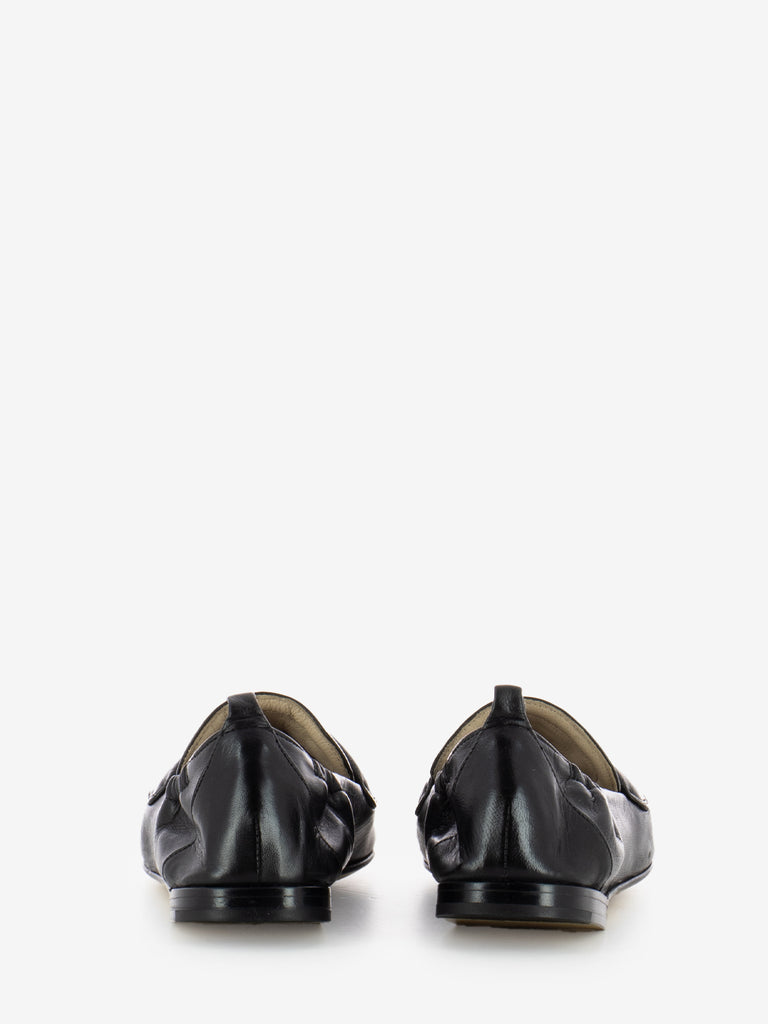 POMME D'OR - Mocassini Grace in pelle nero