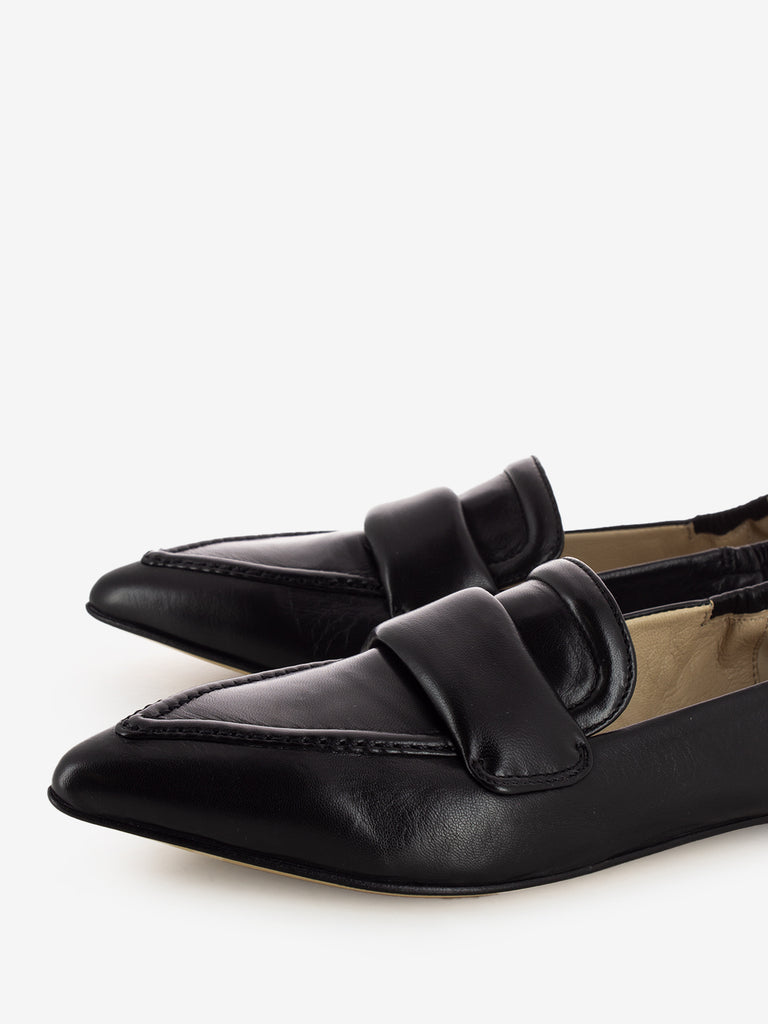 POMME D'OR - Mocassini Grace in pelle nero