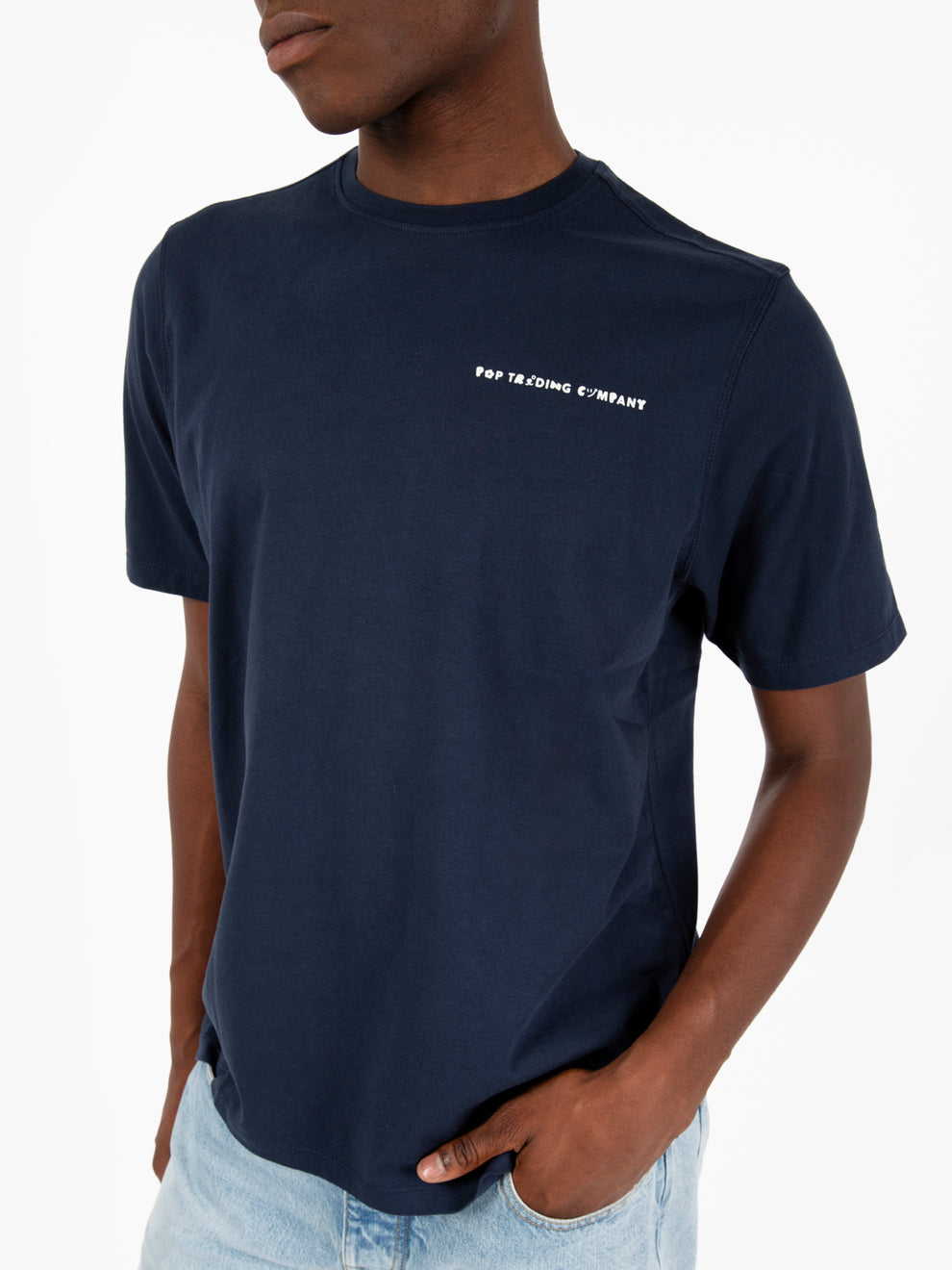 T-shirt Reni nevy / glow in the dark