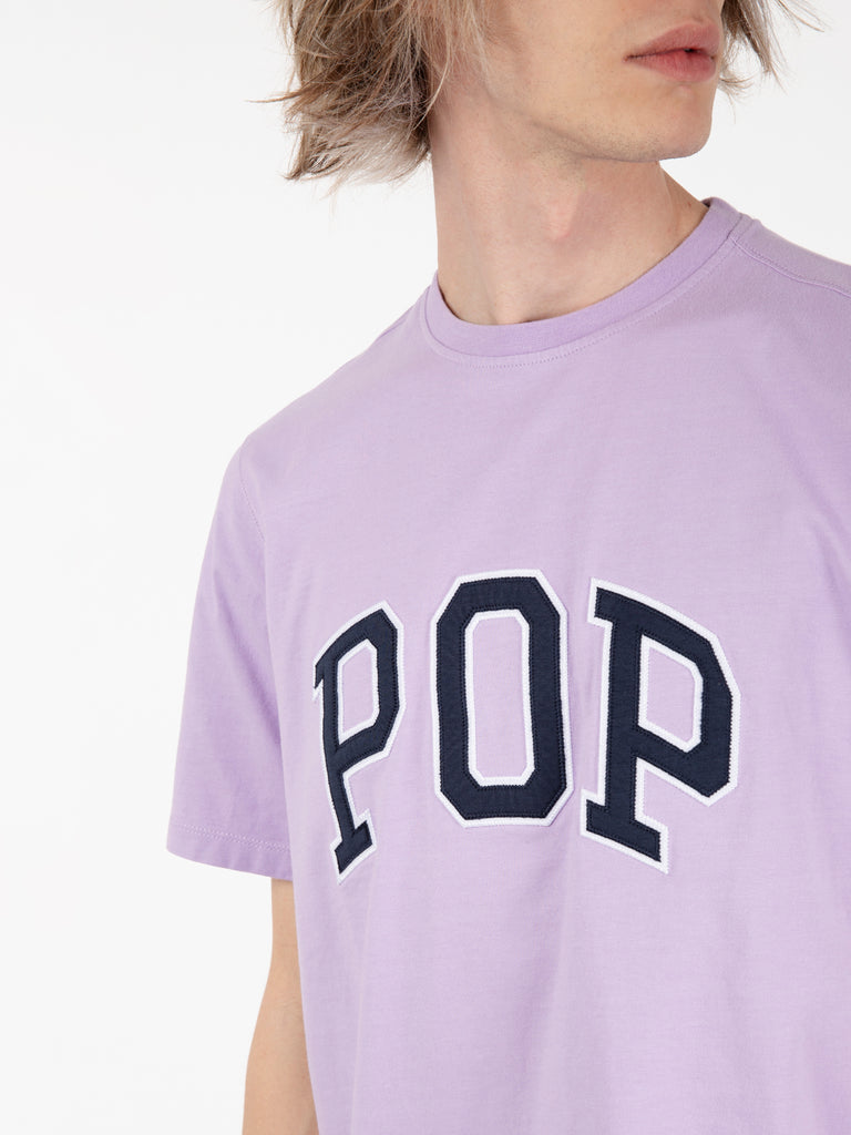 POP TRADING COMPANY - Arch T-shirt viola