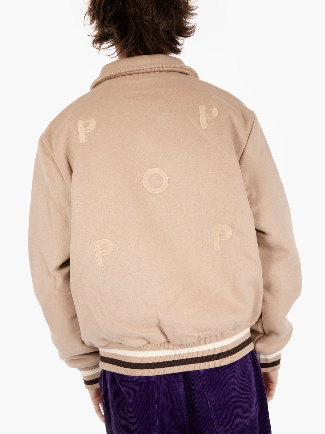Giacca Varsity beige