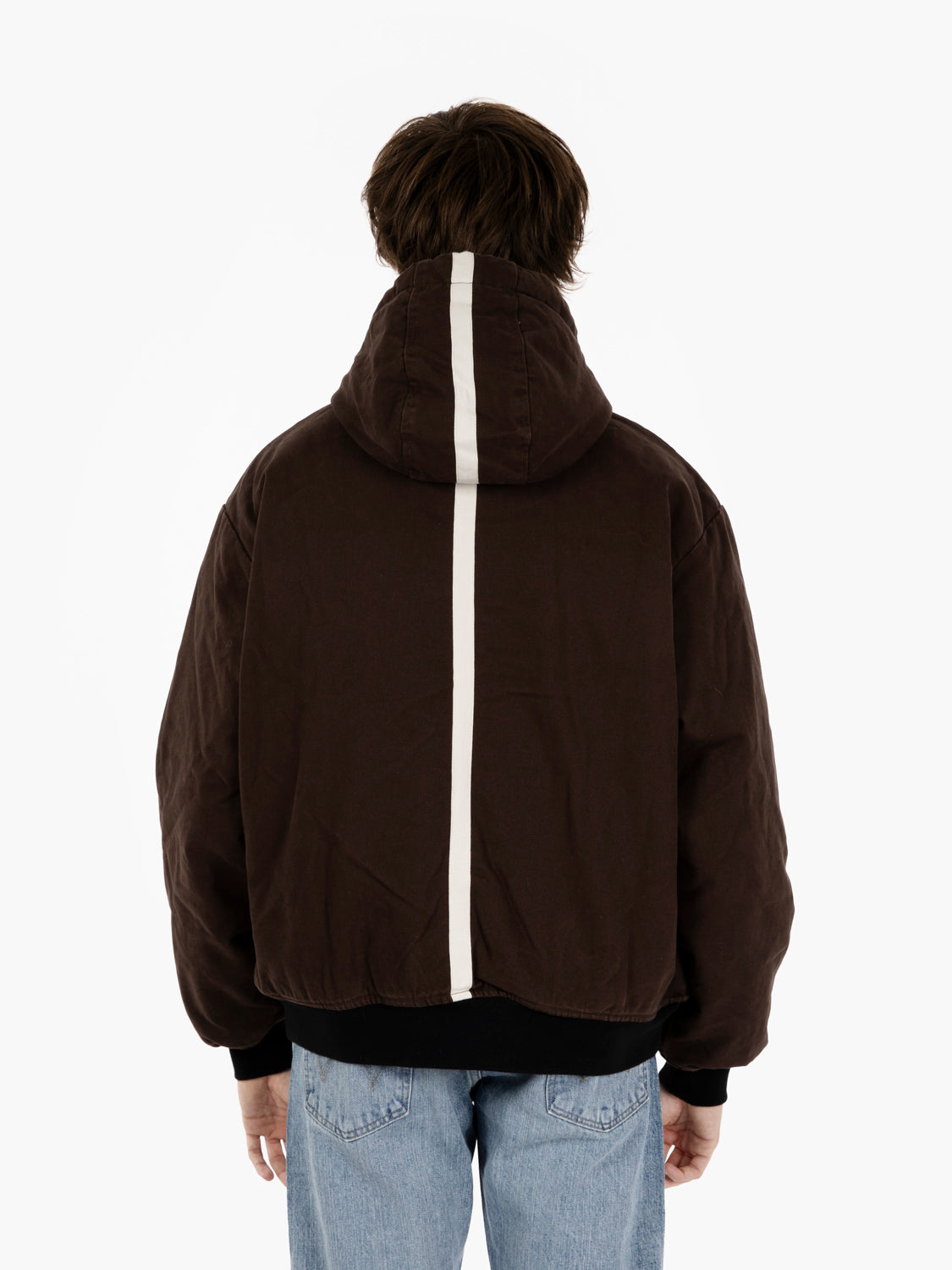 Hooded flight jacket delicioso