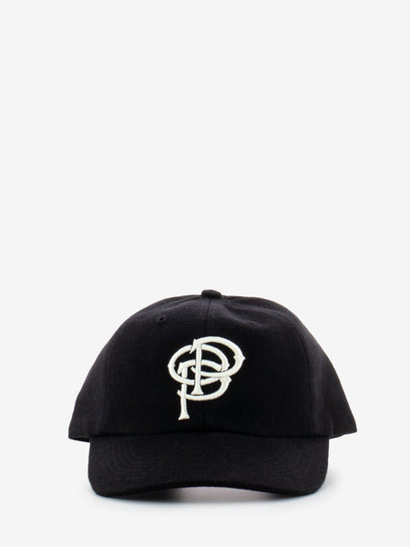 Initials sixpanel hat black