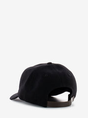 POP TRADING COMPANY - Initials sixpanel hat black