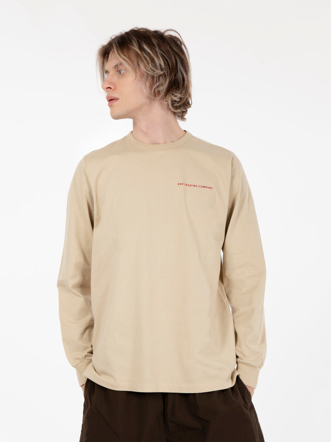 White pepper / rio red longsleeve t-shirt logo