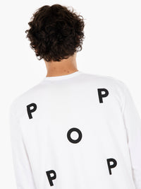 Logo longsleeve t-shirt white
