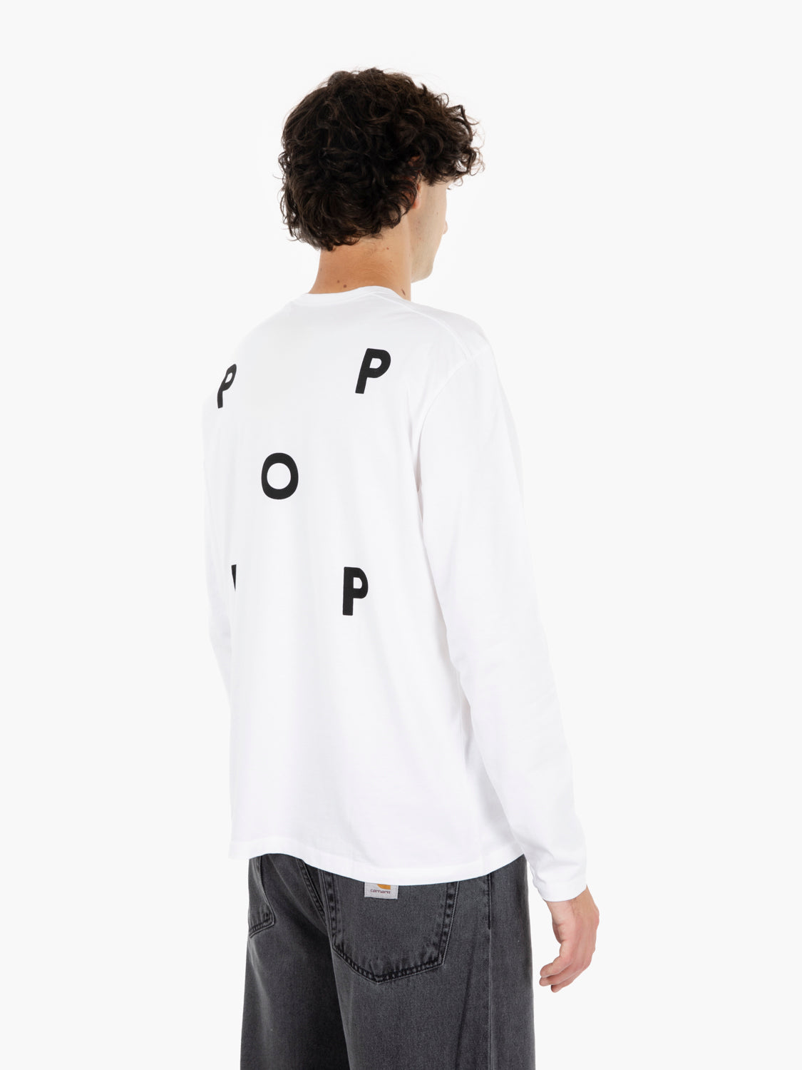 Logo longsleeve t-shirt white