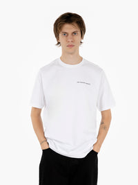 Logo t-shirt white / black