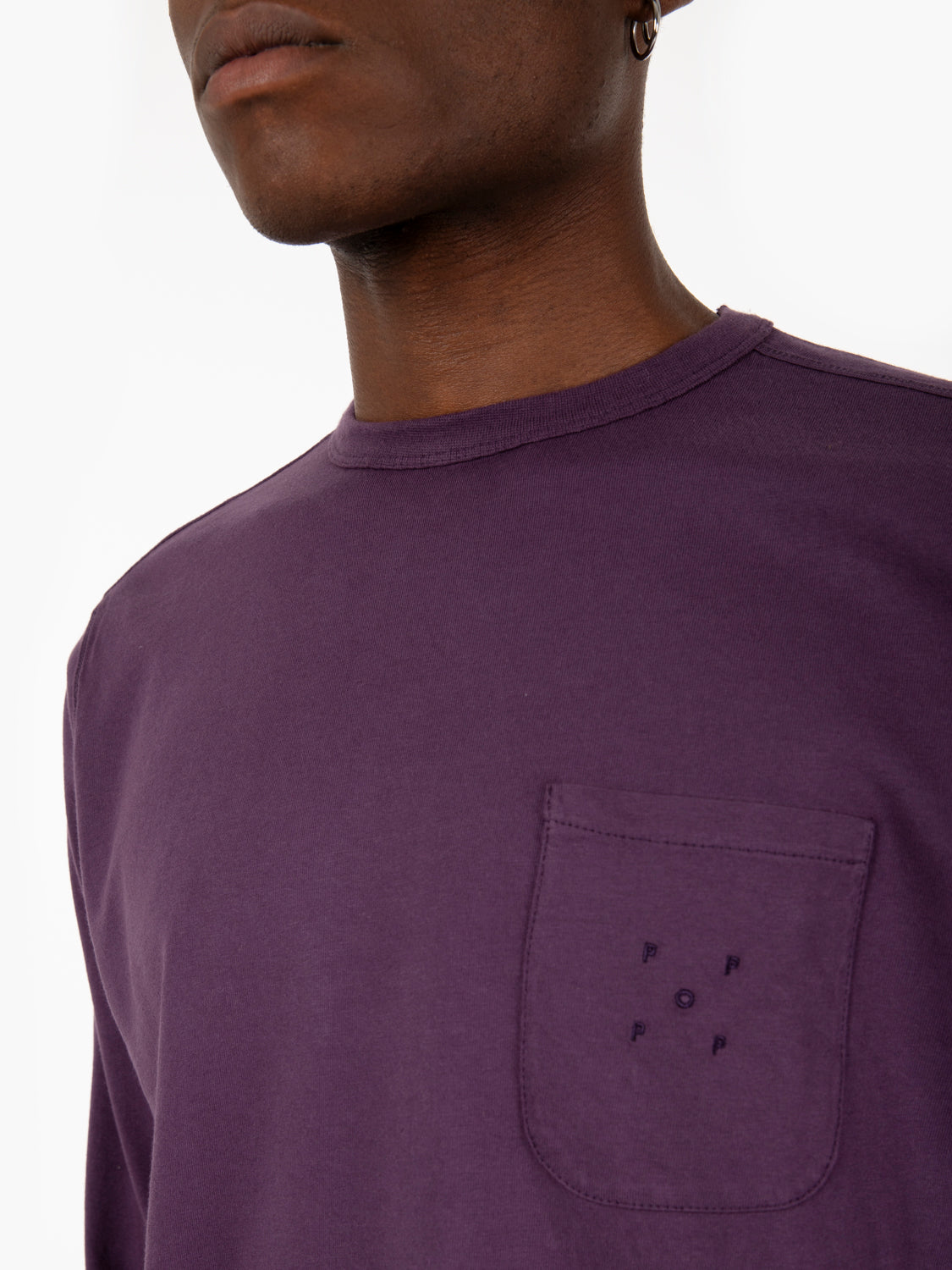 Maglia Pocket mysterioso viola