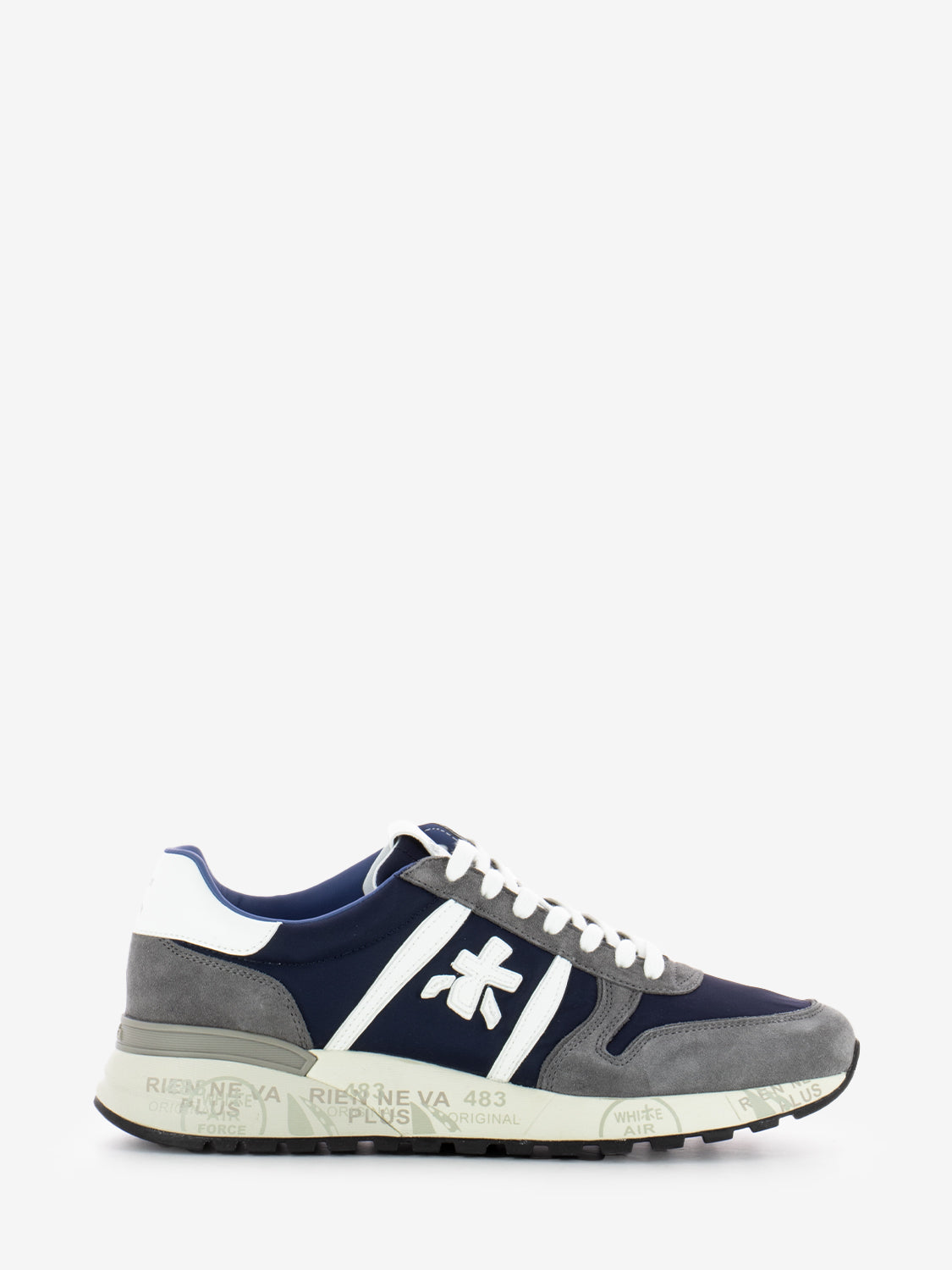 Sneaker Lander blue / grey