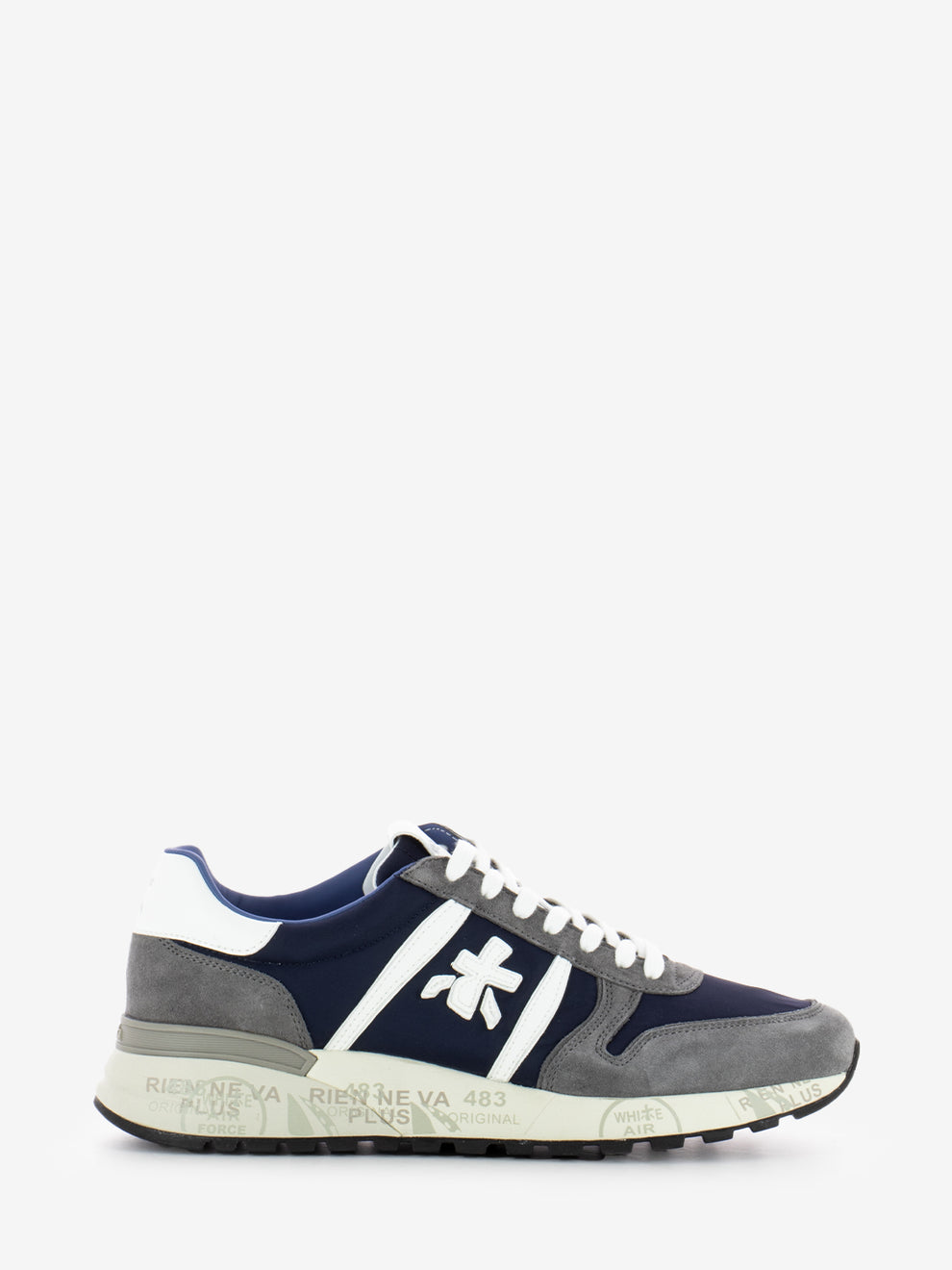Sneaker Lander blue / grey