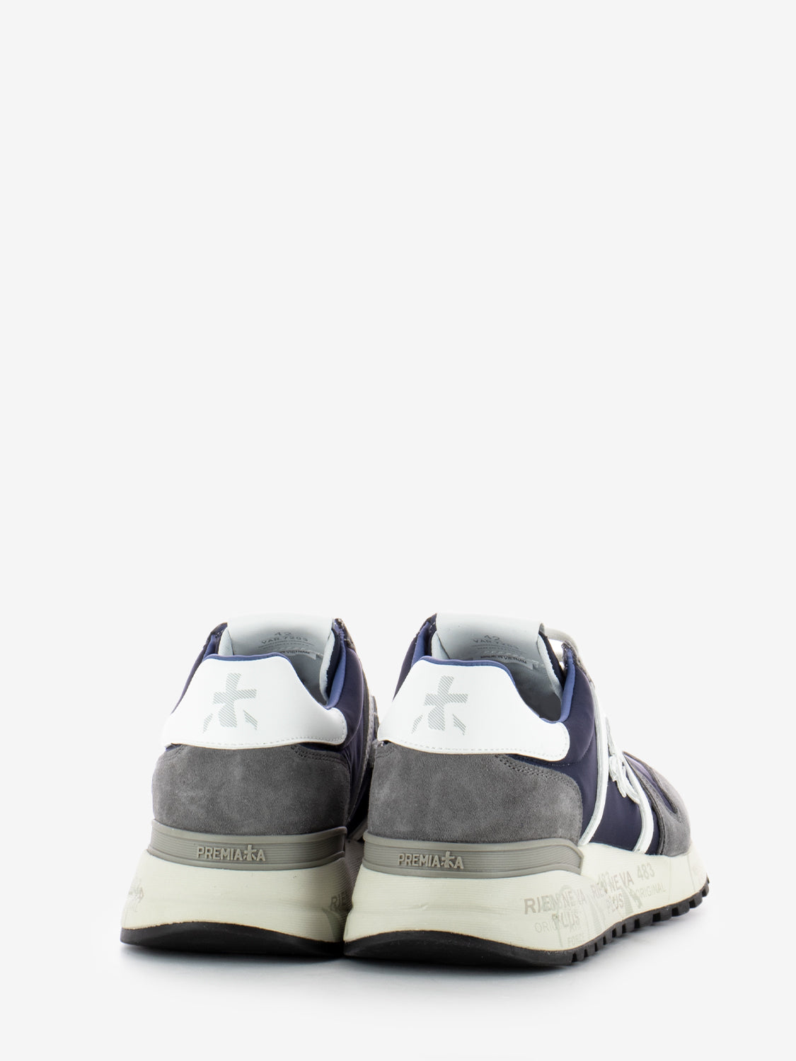 Sneaker Lander blue / grey