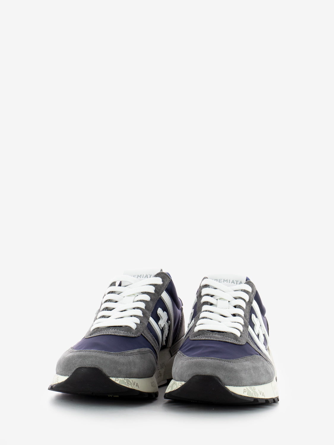 Sneaker Lander blue / grey