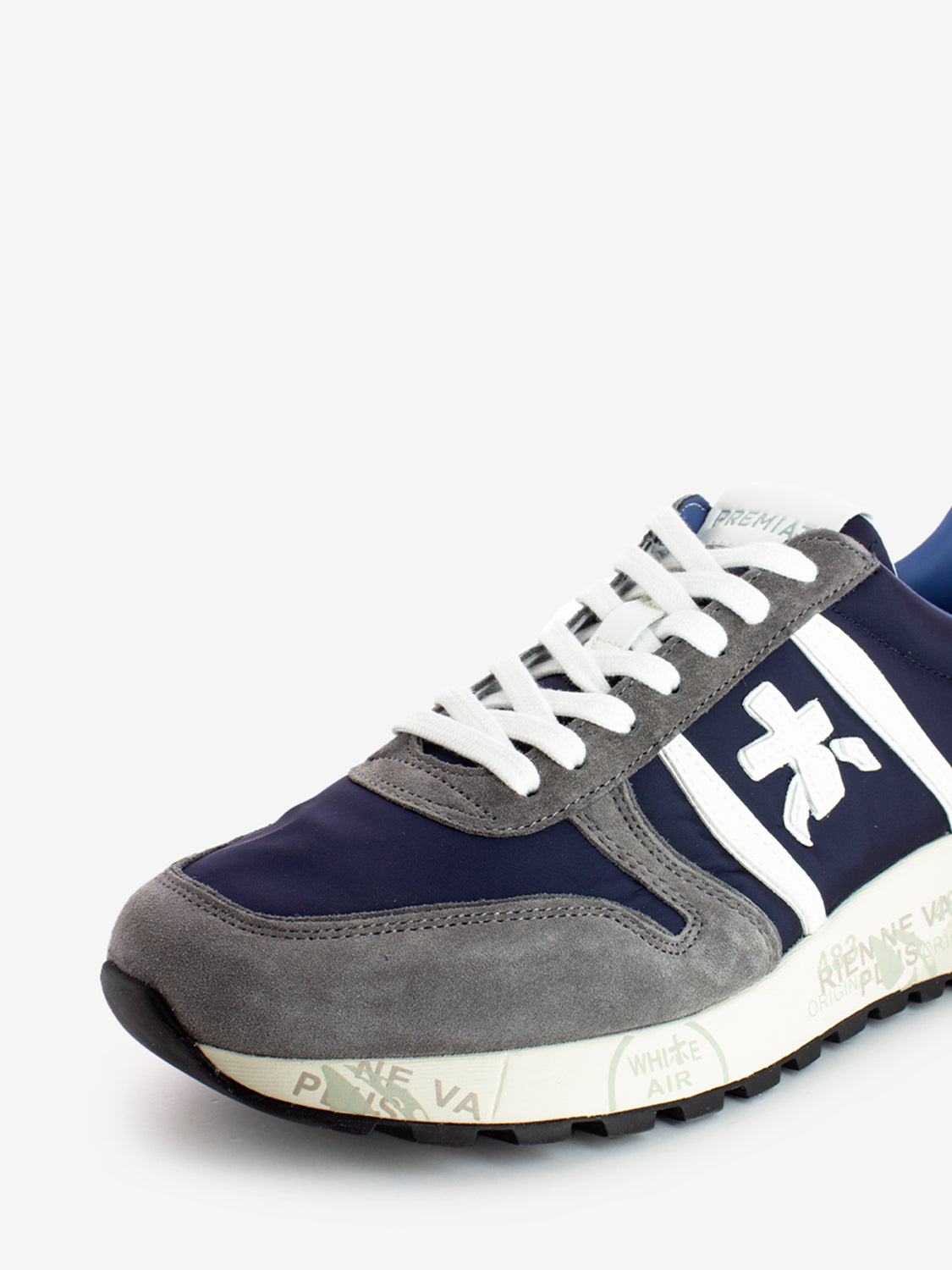 Sneaker Lander blue / grey