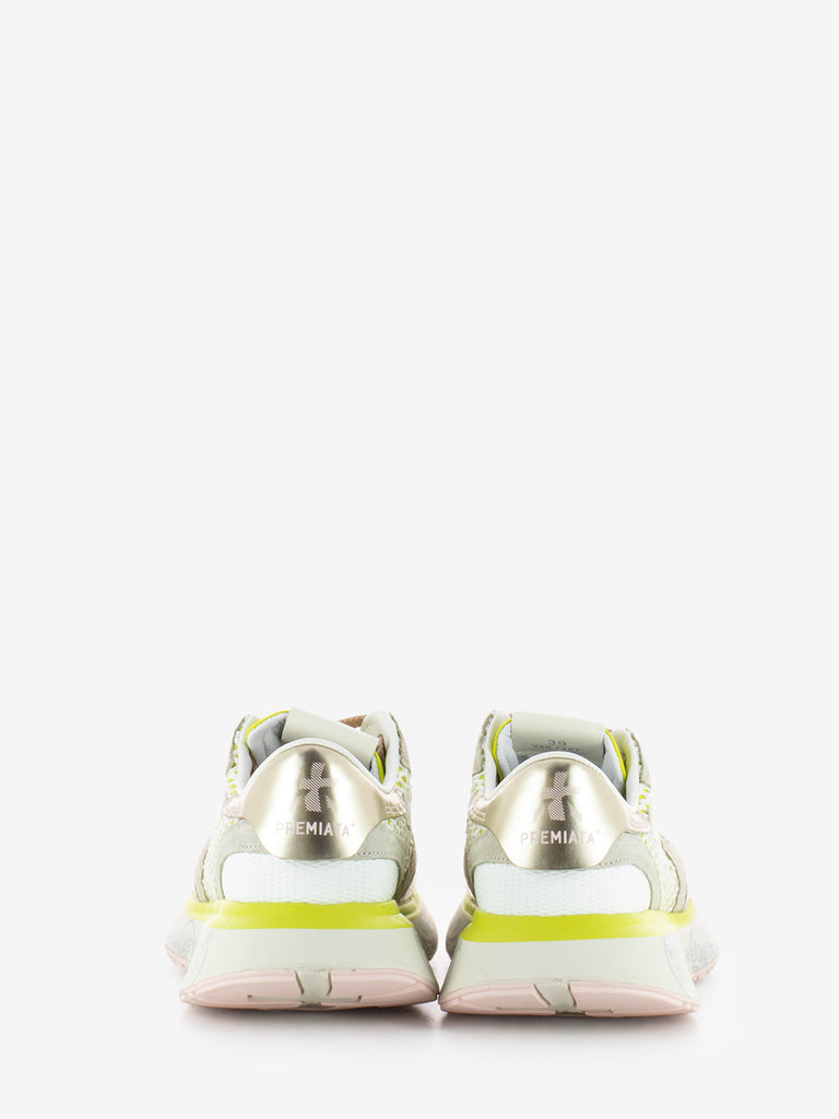 PREMIATA - Sneaker Lauryn lime / bianco