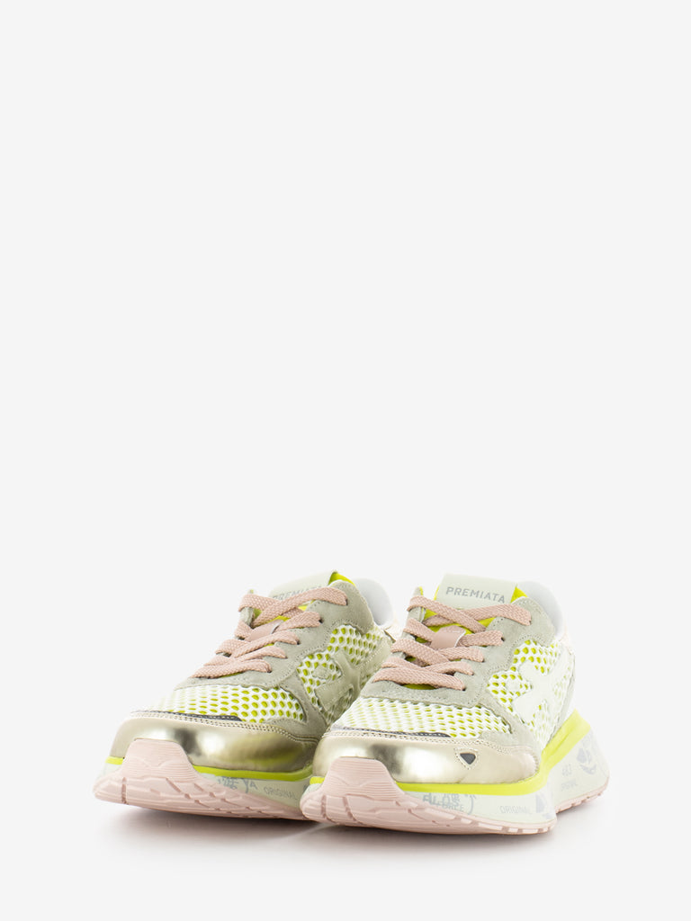 PREMIATA - Sneaker Lauryn lime / bianco