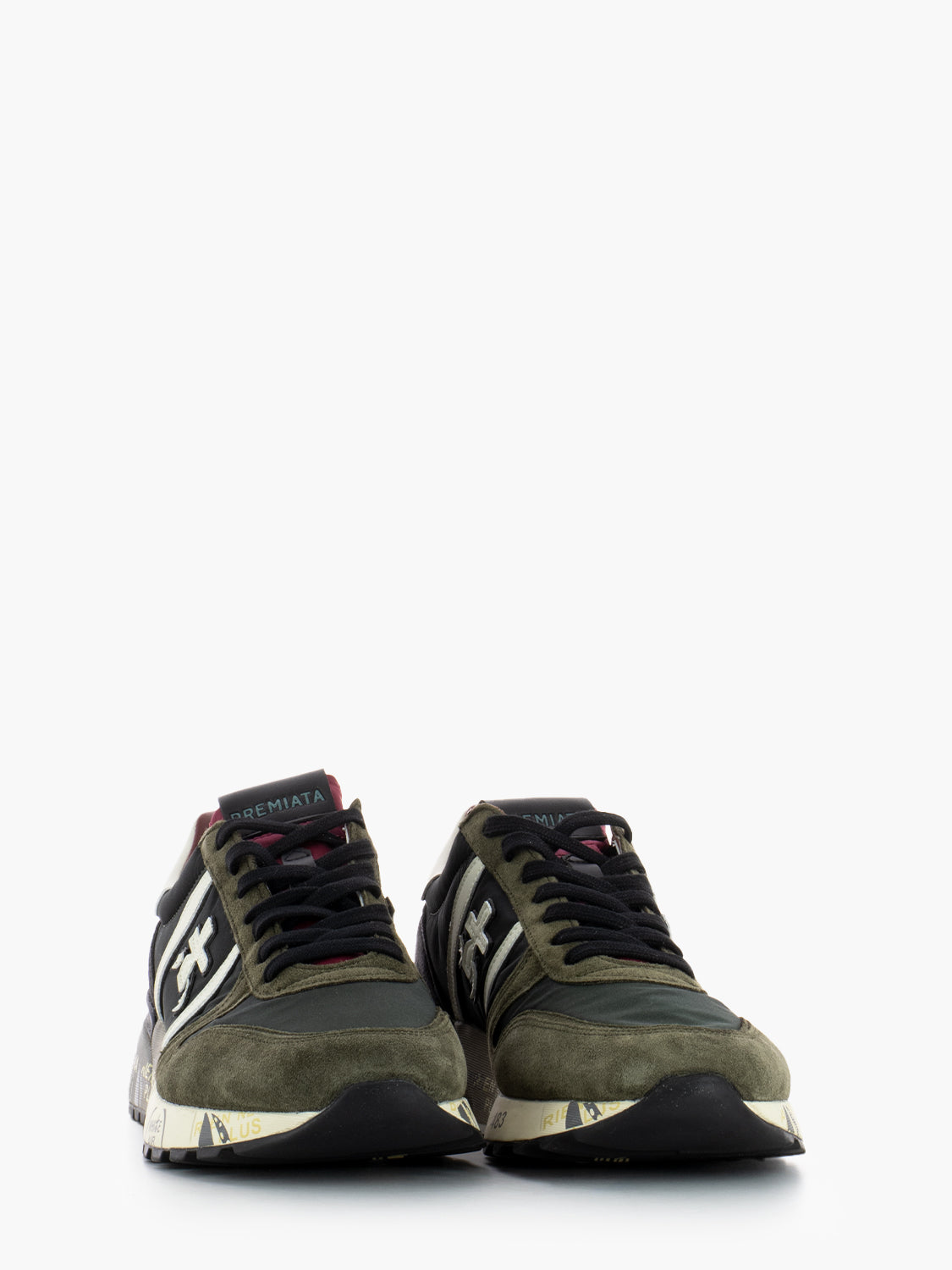 Lander military green sneakers