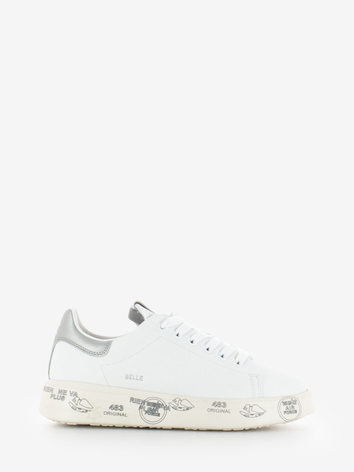 Sneakers leather Belle white