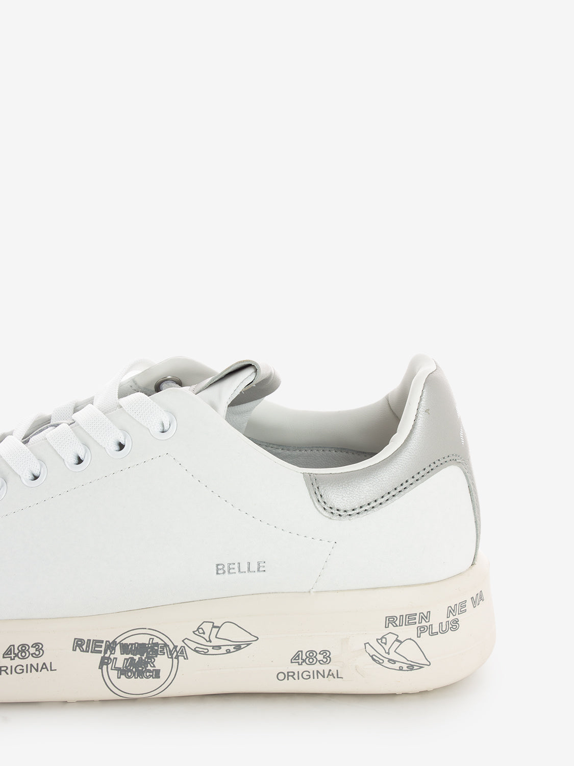 Sneakers leather Belle white