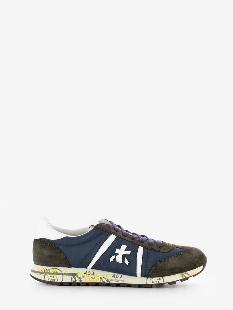 PREMIATA - Sneakers Lucy blu / marrone