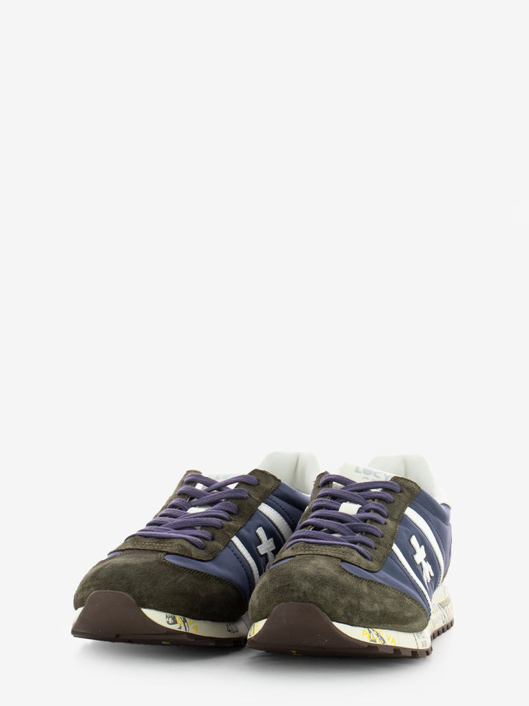 PREMIATA - Sneakers Lucy blu / marrone