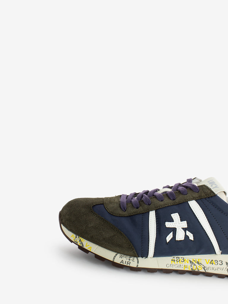 PREMIATA - Sneakers Lucy blu / marrone