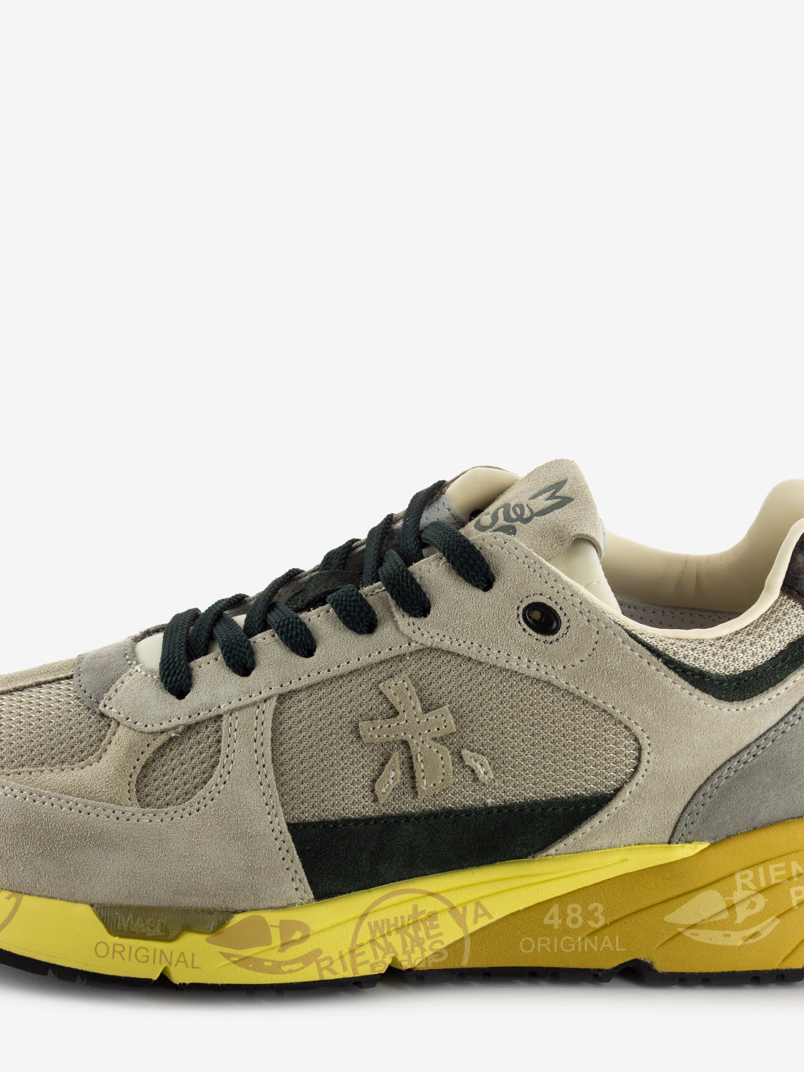 Sneakers Mase grey / green