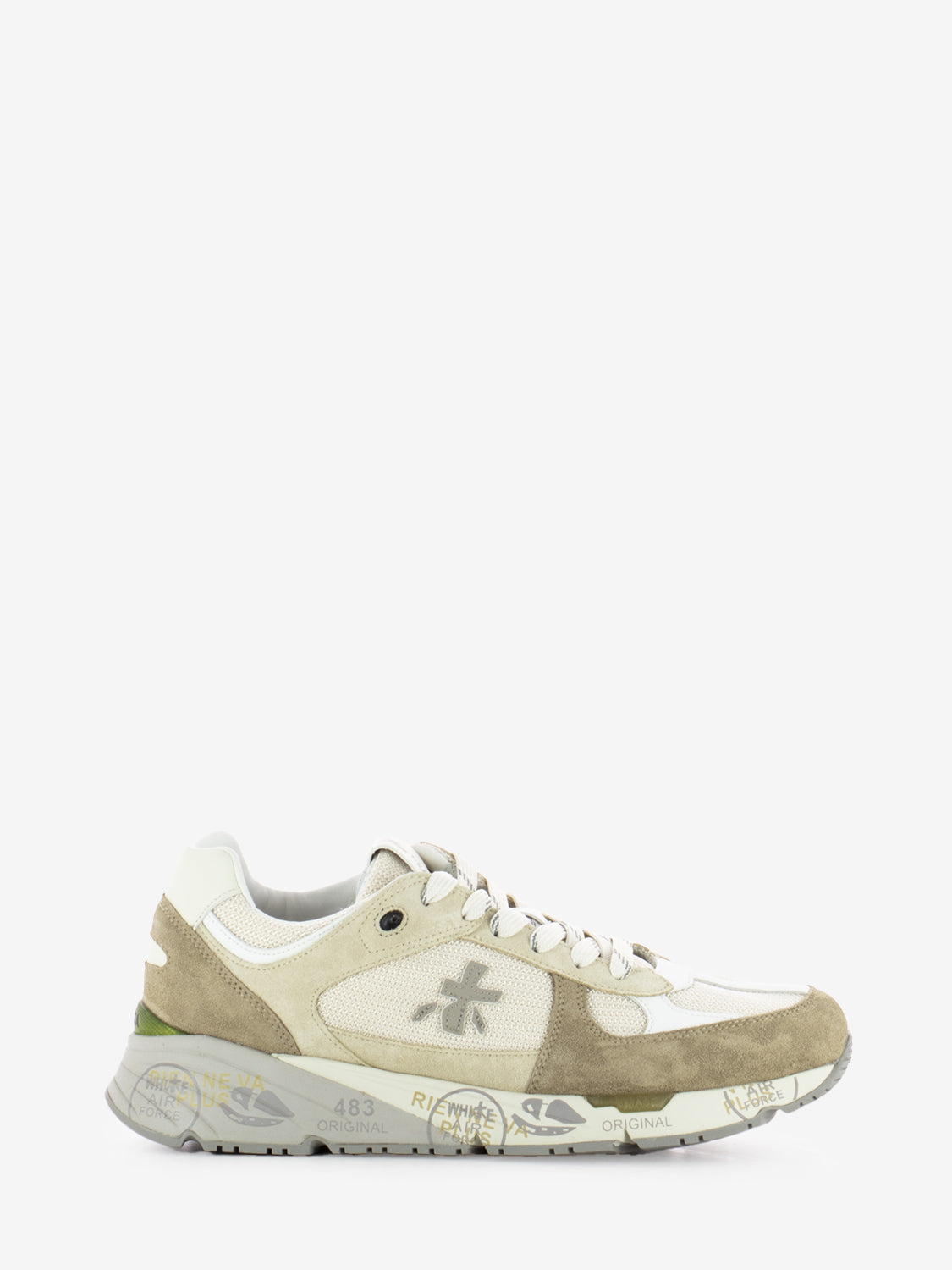 Mase Sneakers white / taupe