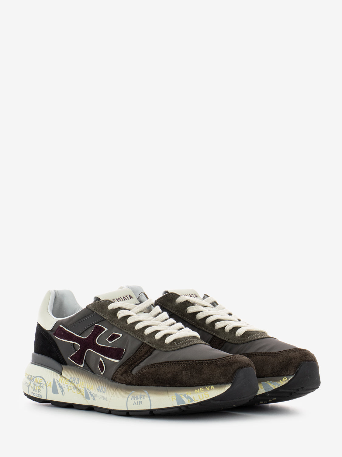 Sneakers Mick brown / red