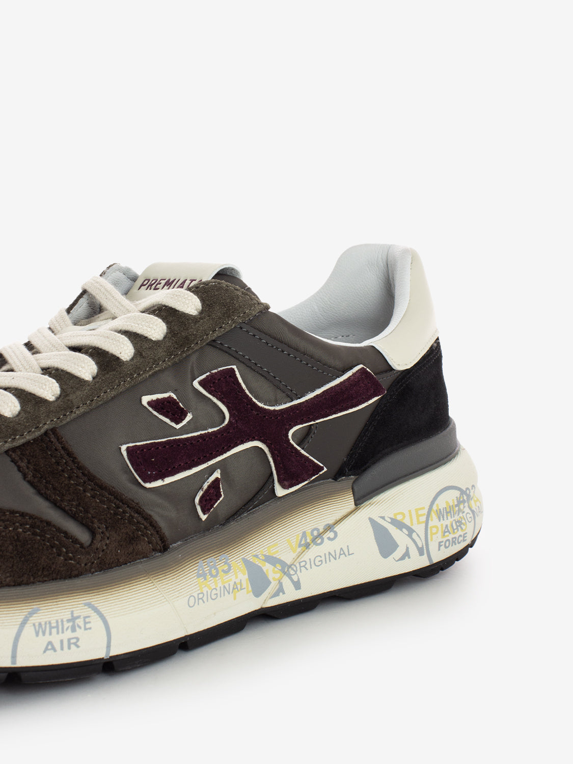Sneakers Mick brown / red