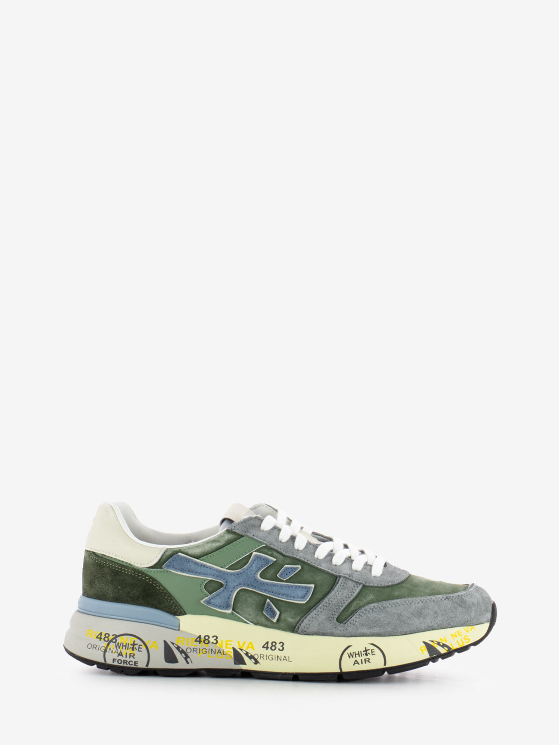 Sneakers Mick green / grey