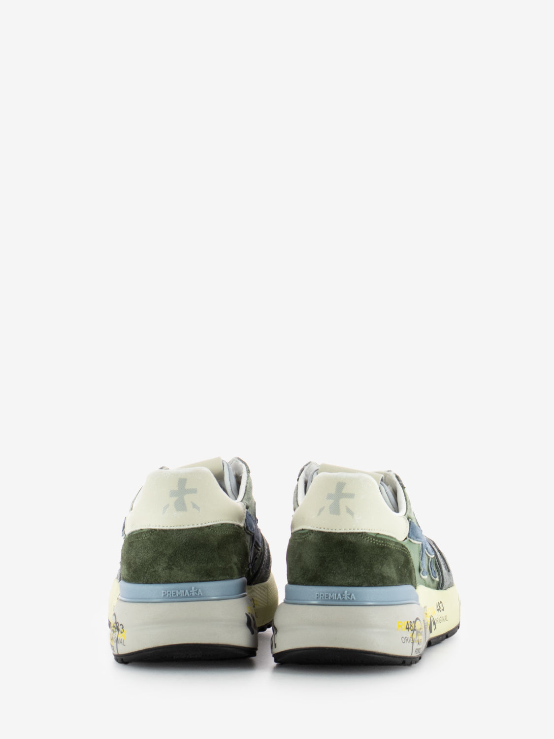 Sneakers Mick green / grey