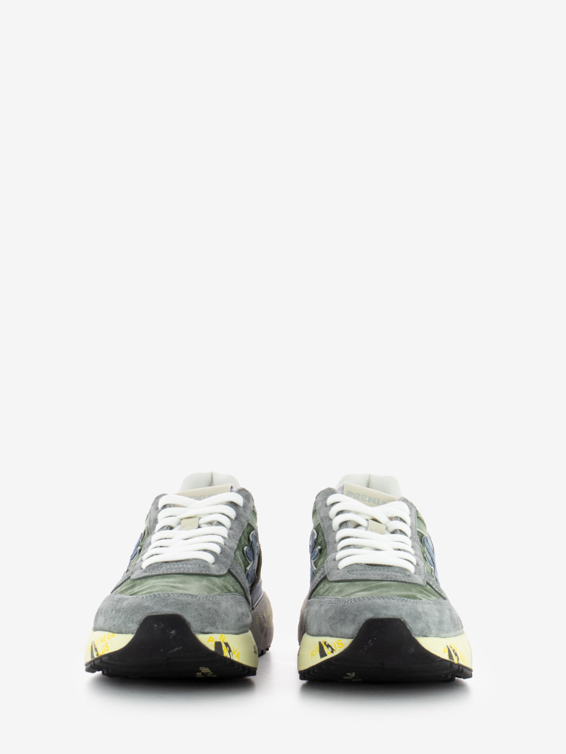 Sneakers Mick green / grey