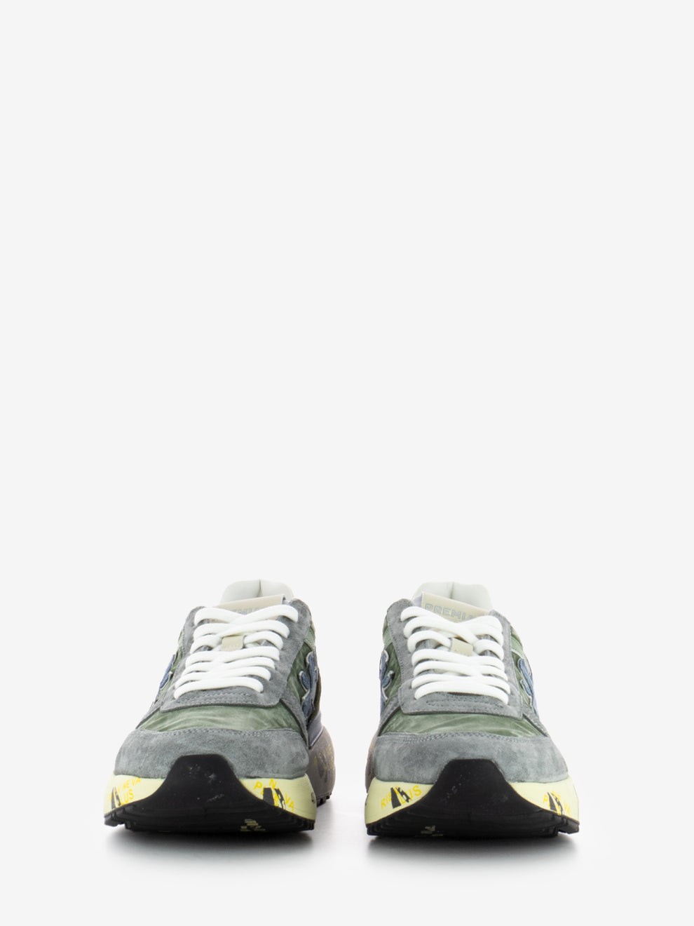 Sneakers Mick green / grey