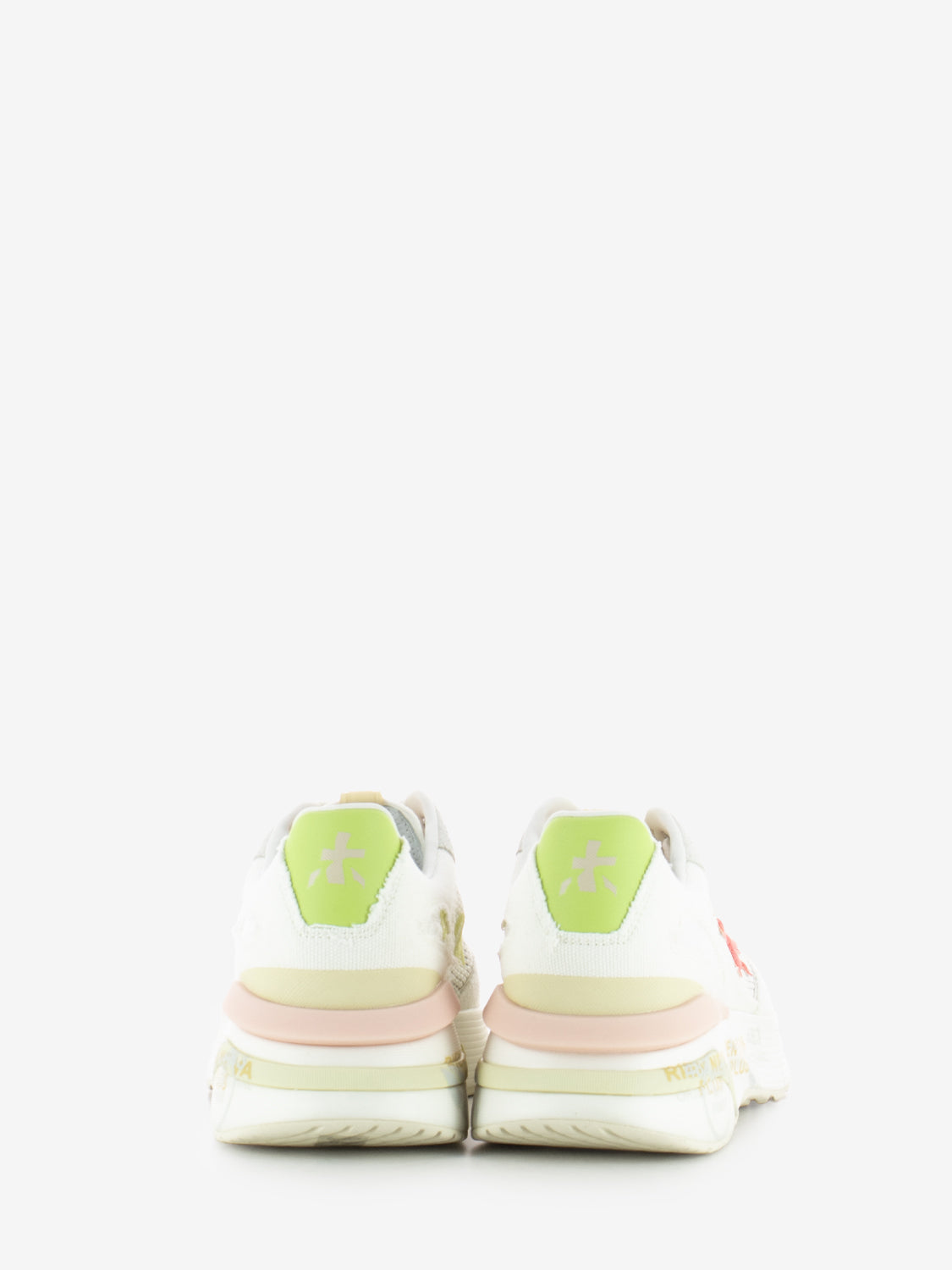 Moe Run 6736 white / pink sneakers