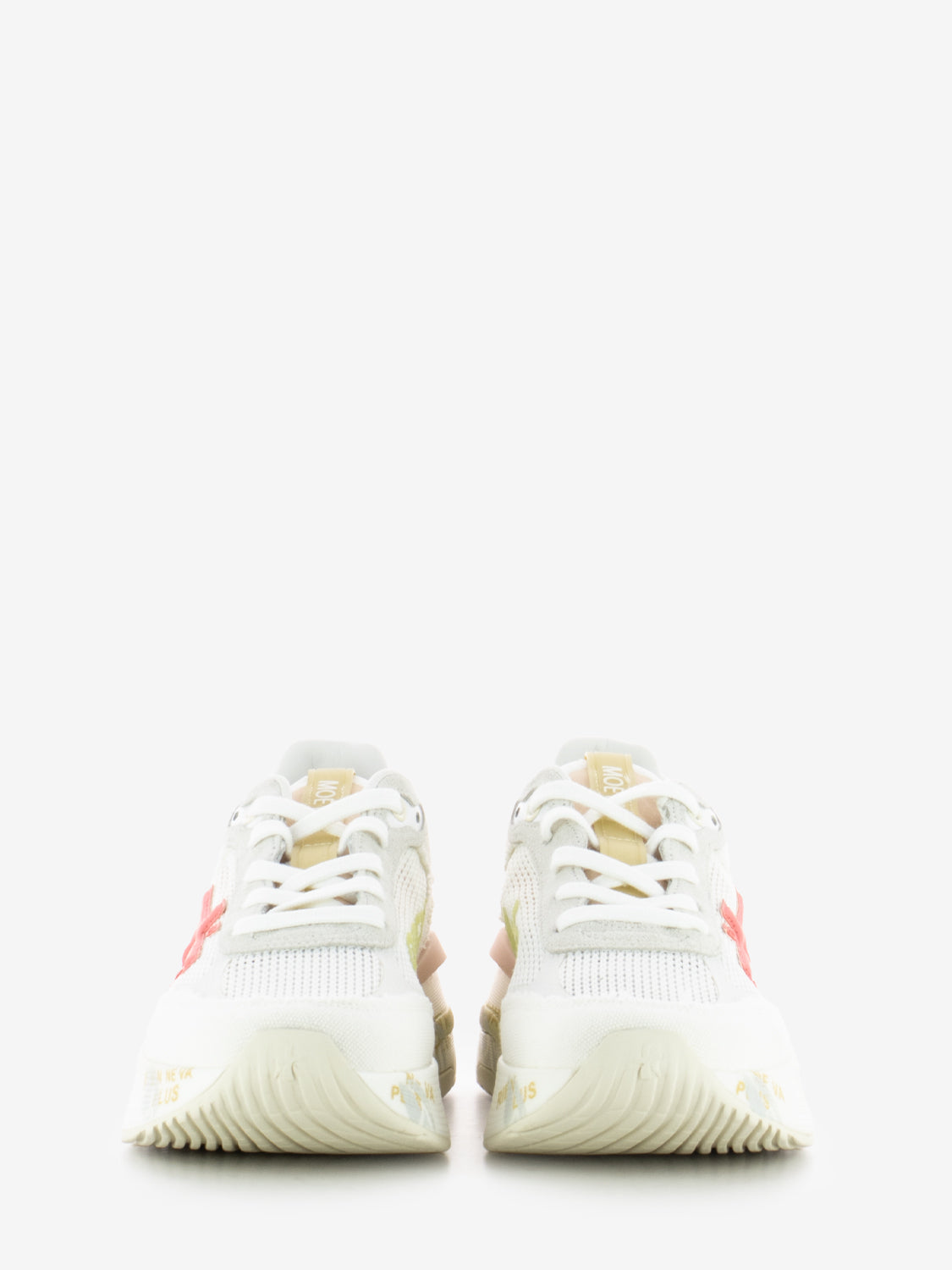 Moe Run 6736 white / pink sneakers