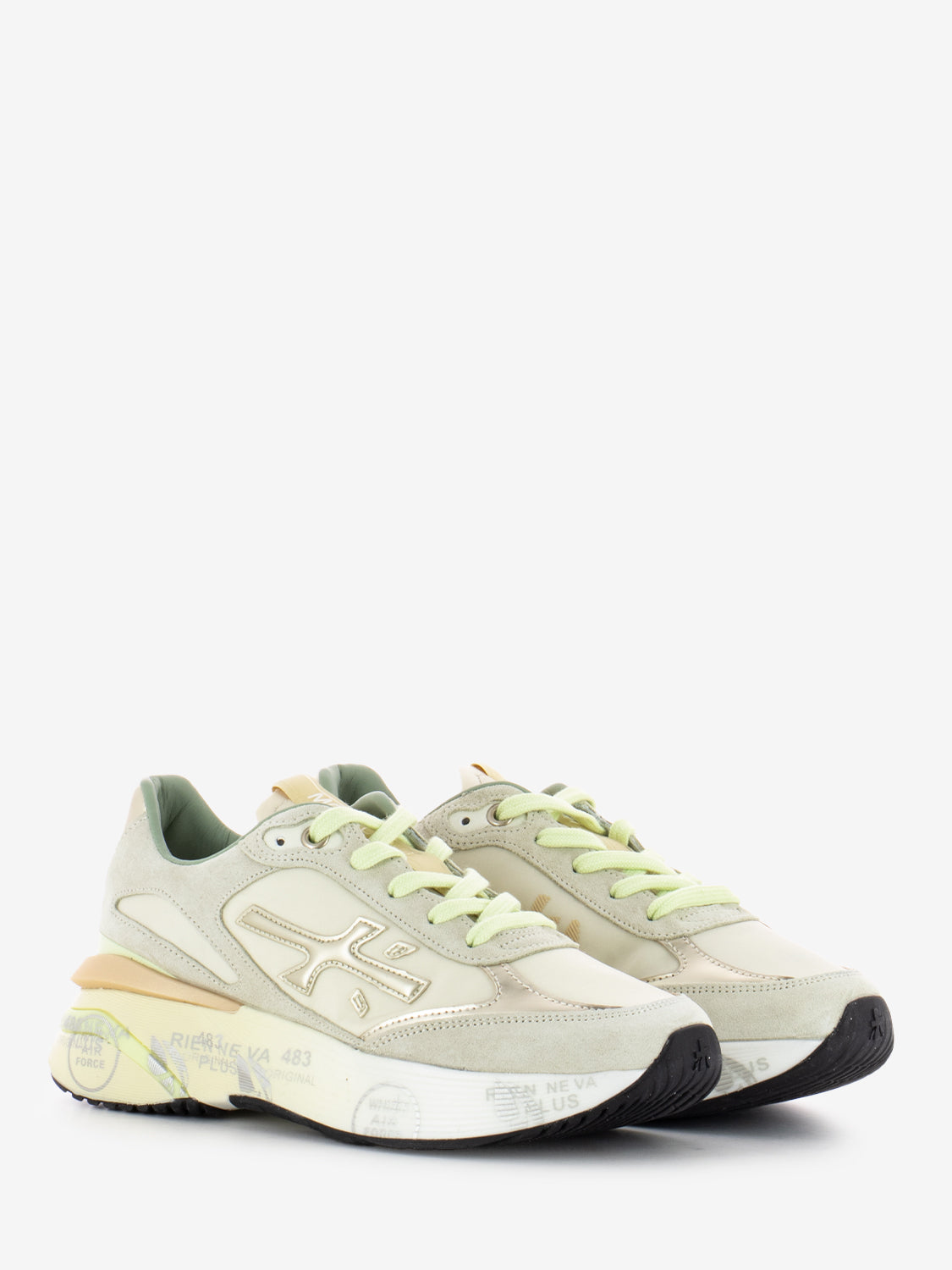 Moerund Sneakers Beige / Gold