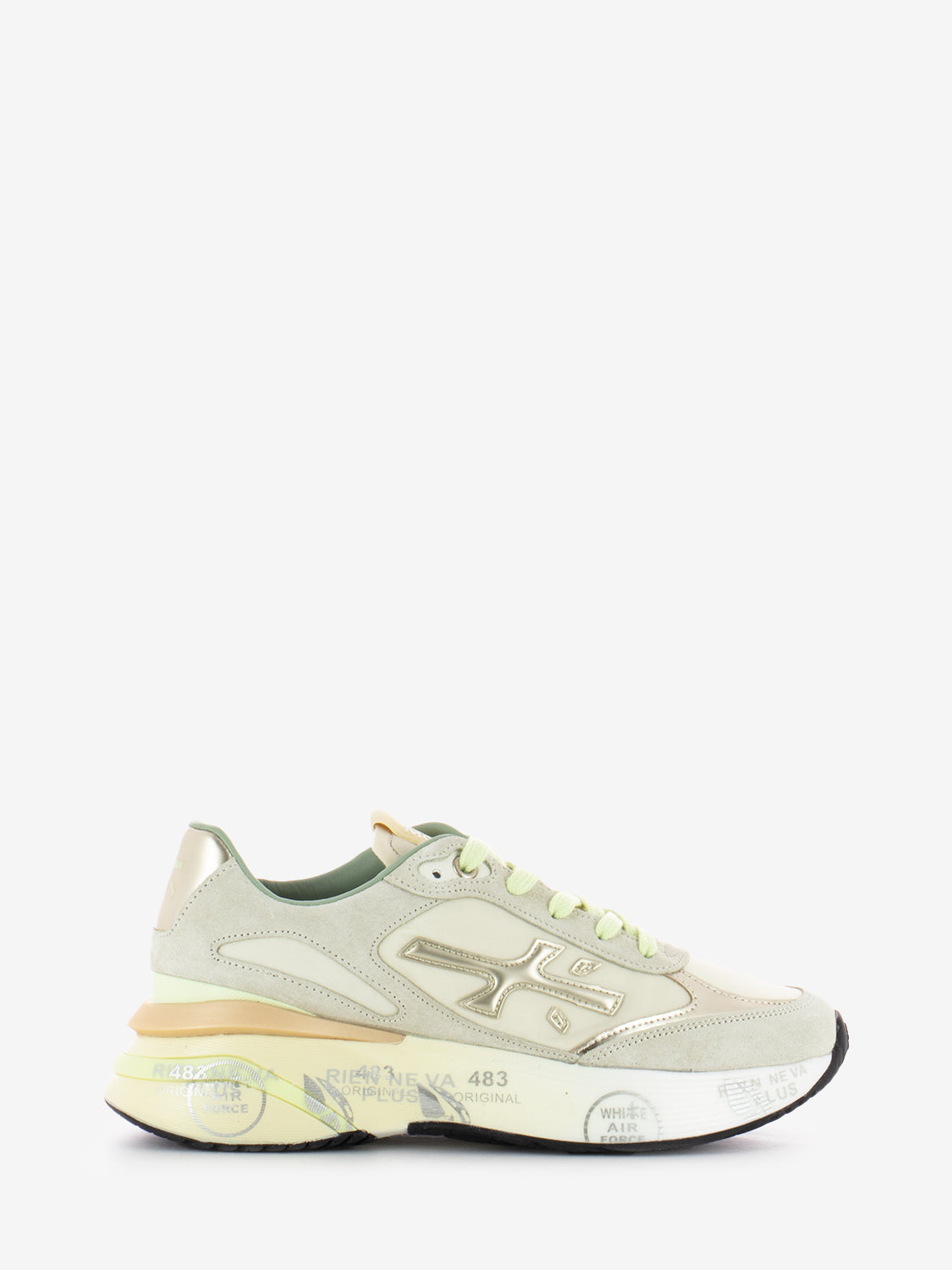 Moerund Sneakers Beige / Gold