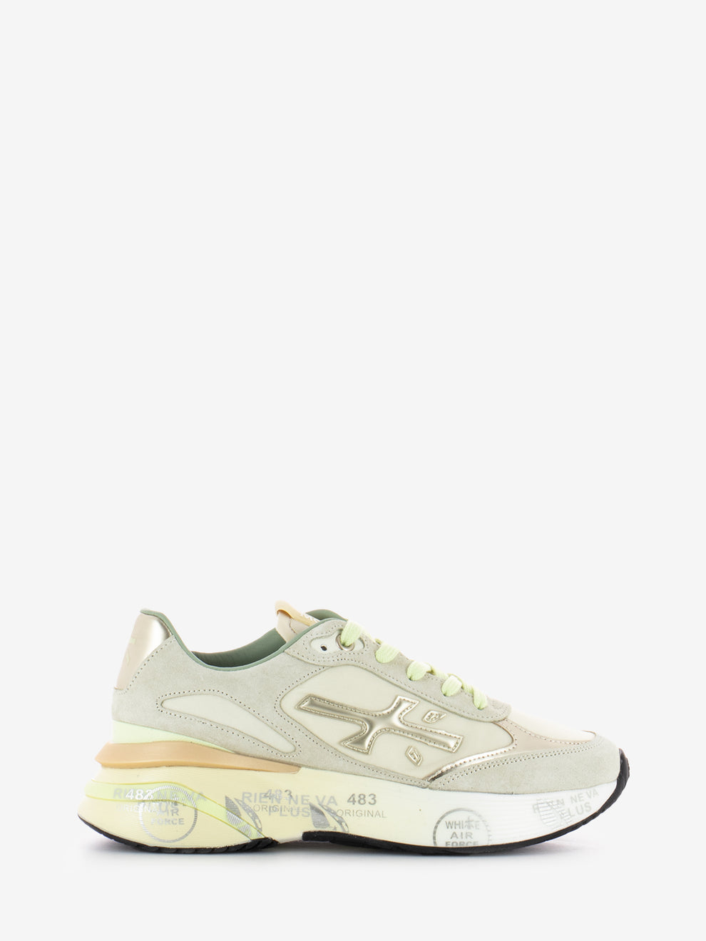 Sneakers Moerund beige / gold
