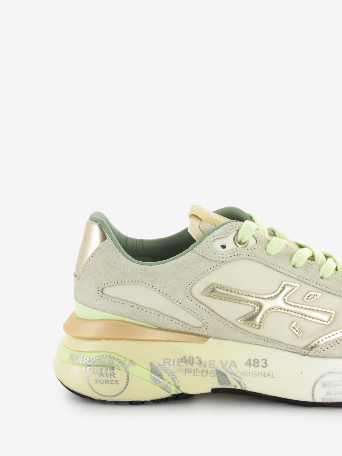 Moerund Sneakers Beige / Gold
