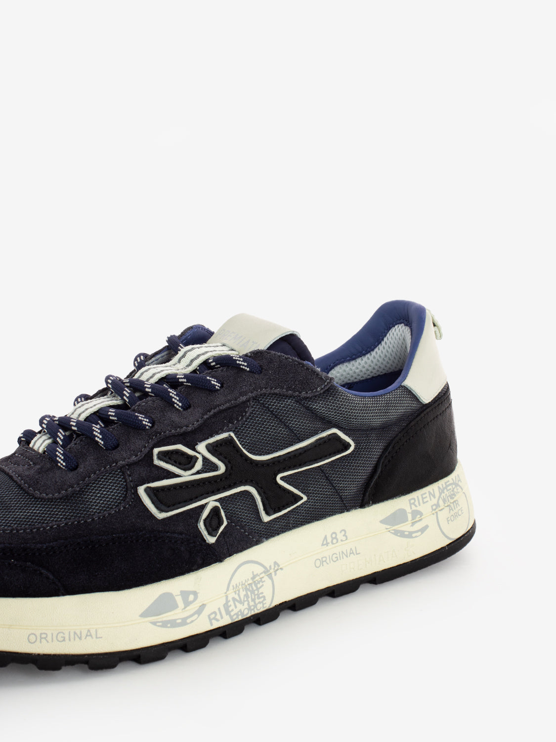 Nous blue sneakers