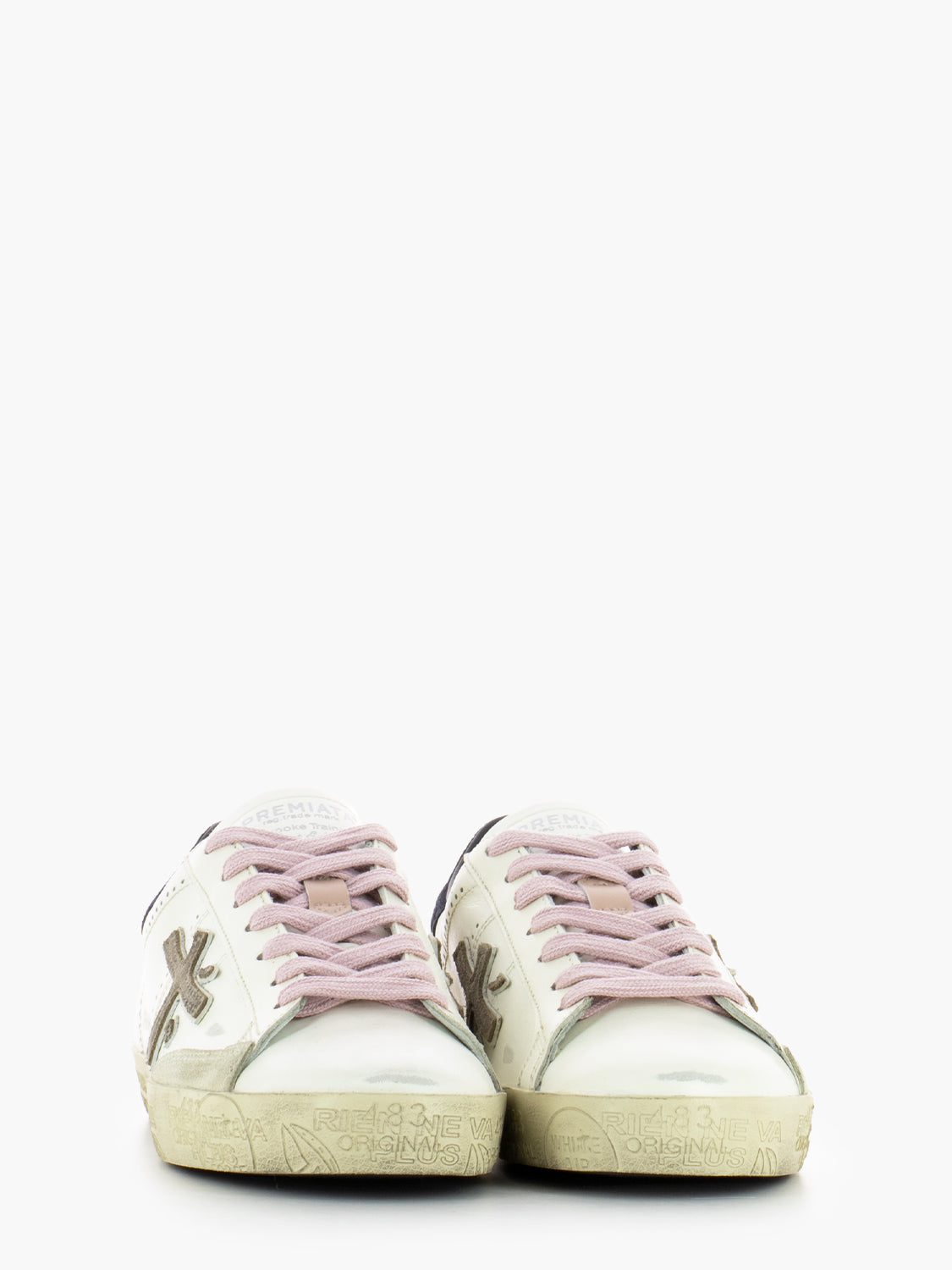 STEVEND OFF WHITE/BLUE SNEAKERS STEVEND_7602