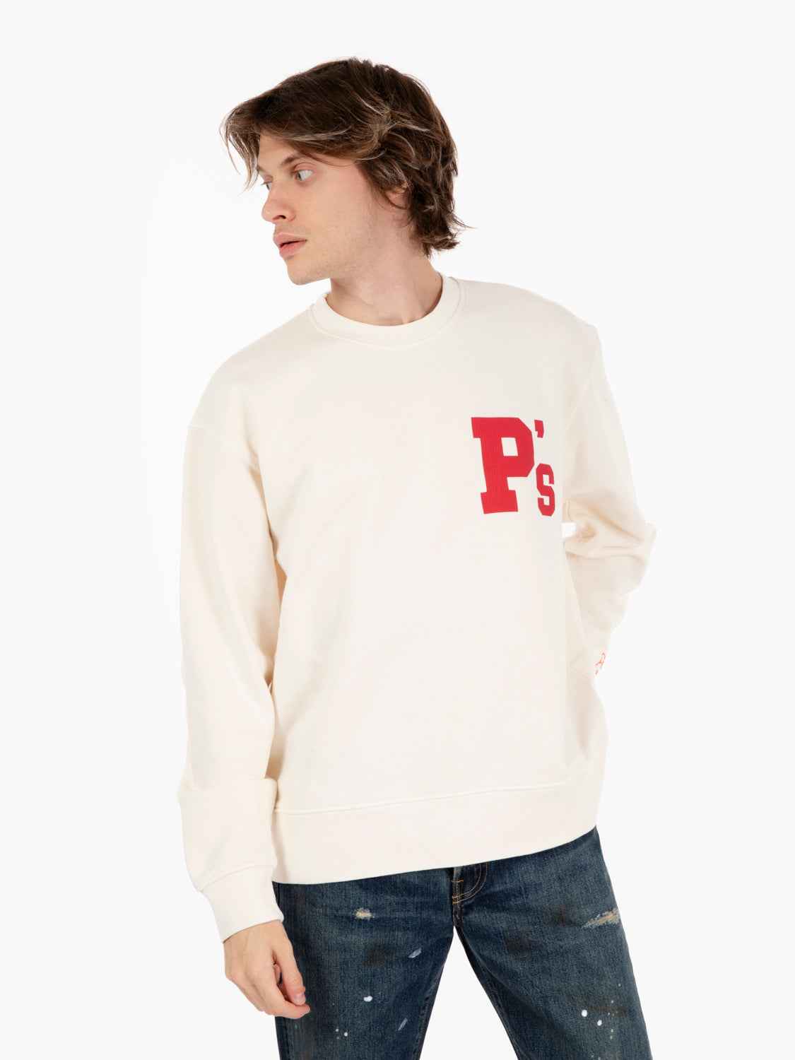 Echo lake ecru sweatshirt