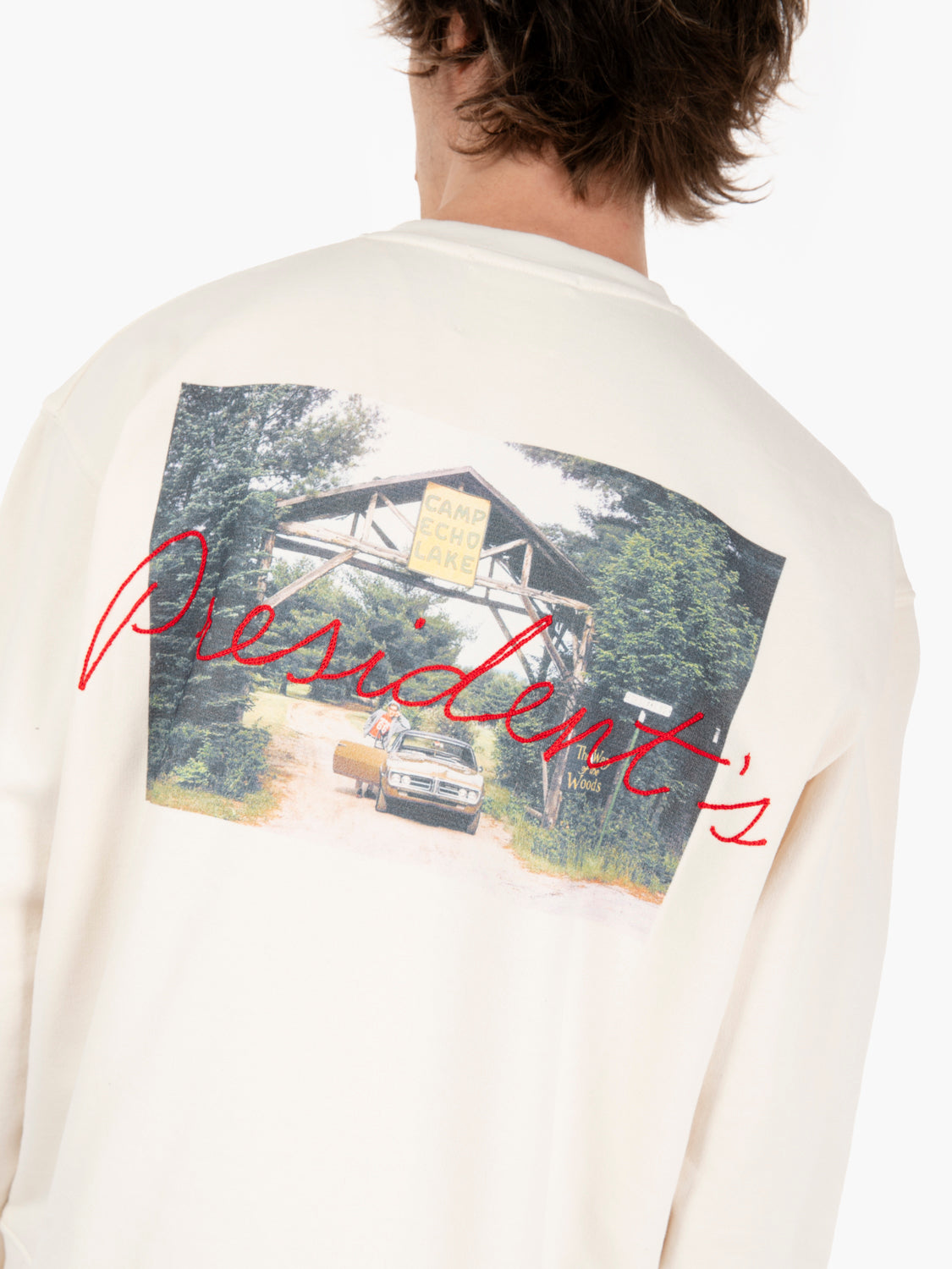 Echo lake ecru sweatshirt