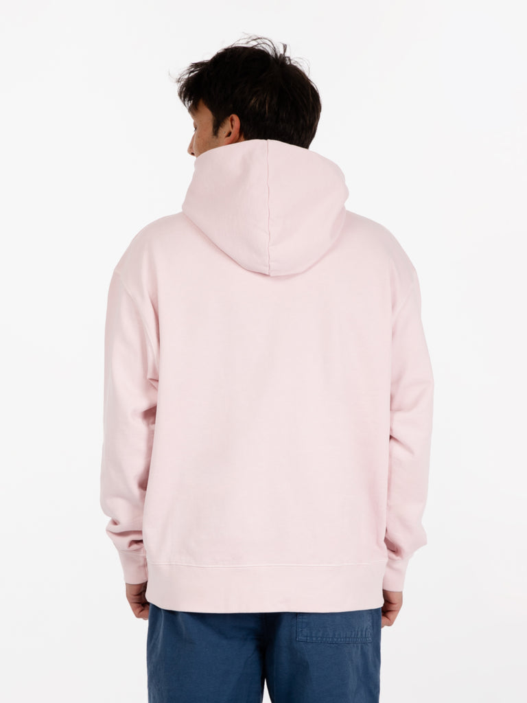 PRESIDENT'S - Felpa hoodie hand embroidery pink