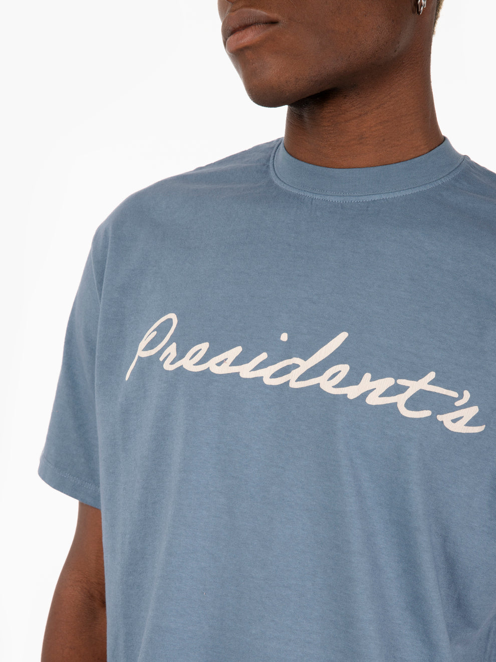 Cobalt printed logo jersey t-shirt