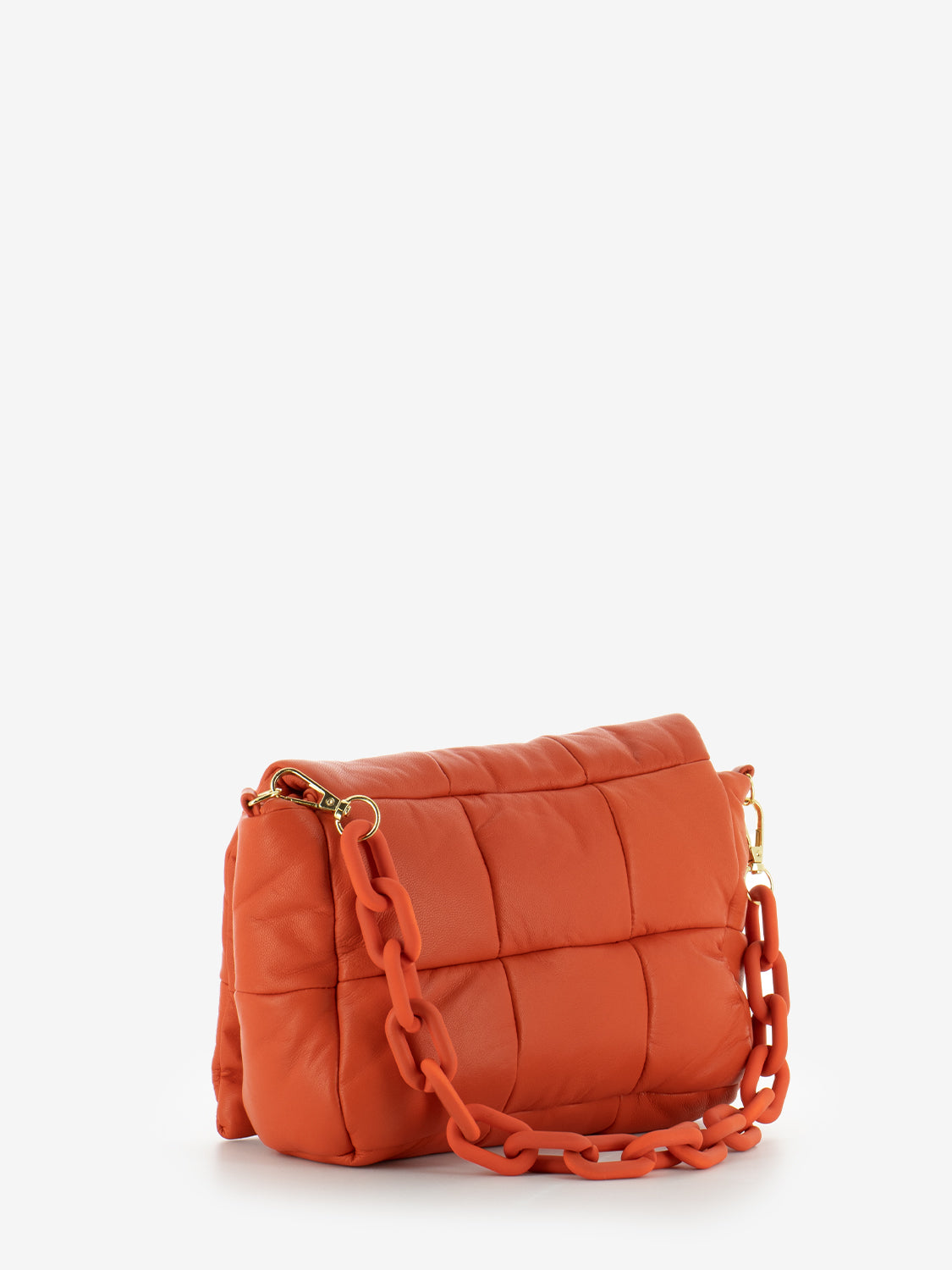 Borsa a spalla Corinna rosso corallo
