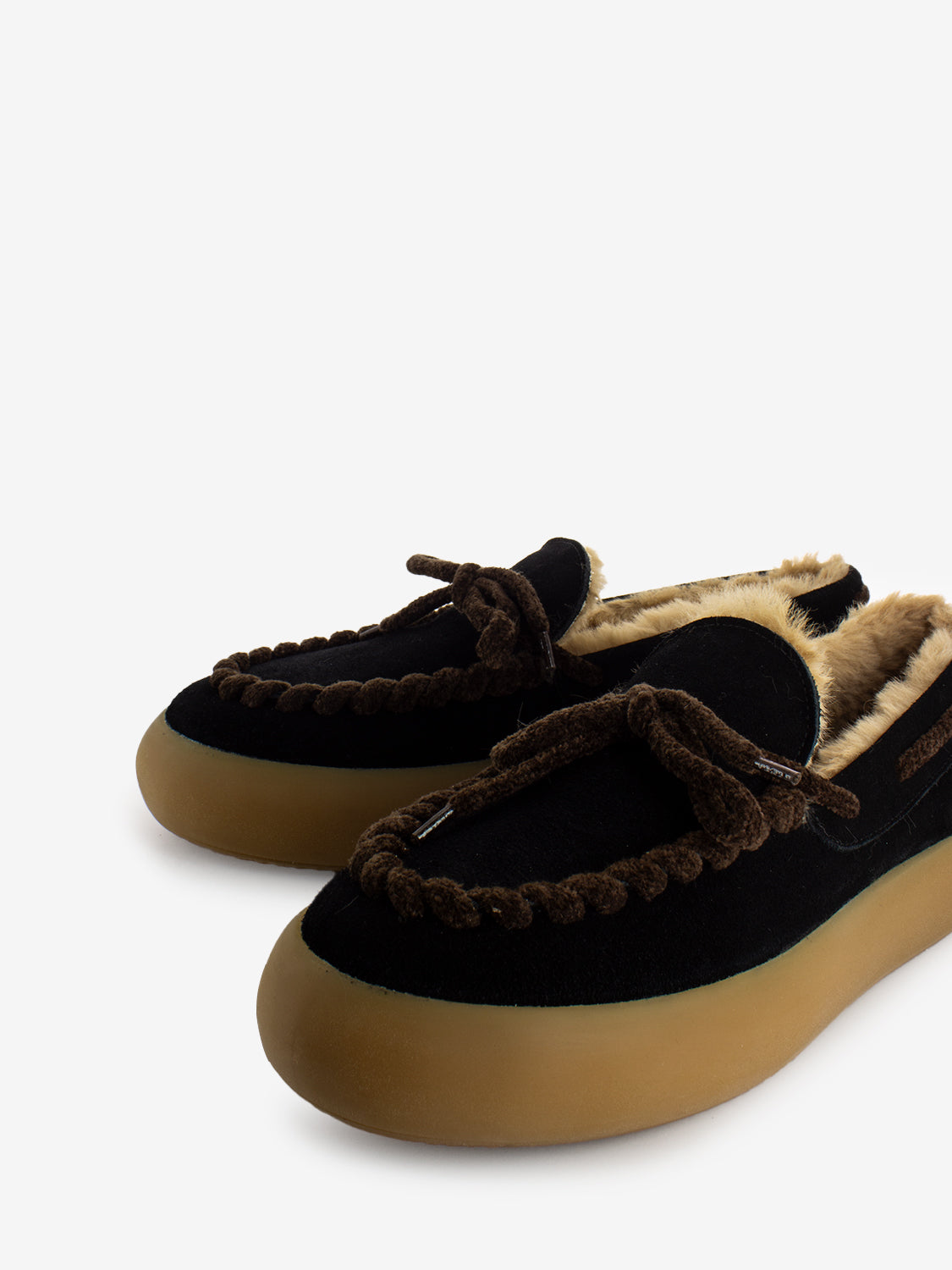 Mocassino Kelly in suede nero
