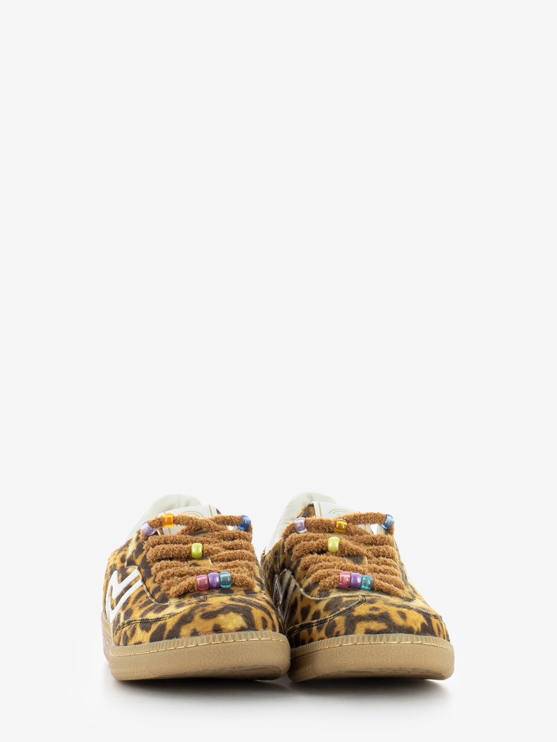 Animal print pony skin effect sneaker